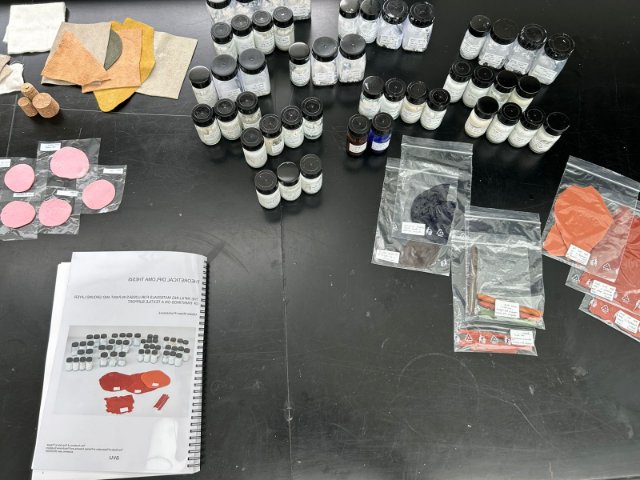 Takto může vypadat základní restaurátorské vybavení. | Foto: Archiv Alžběty Mirjam Procházkové