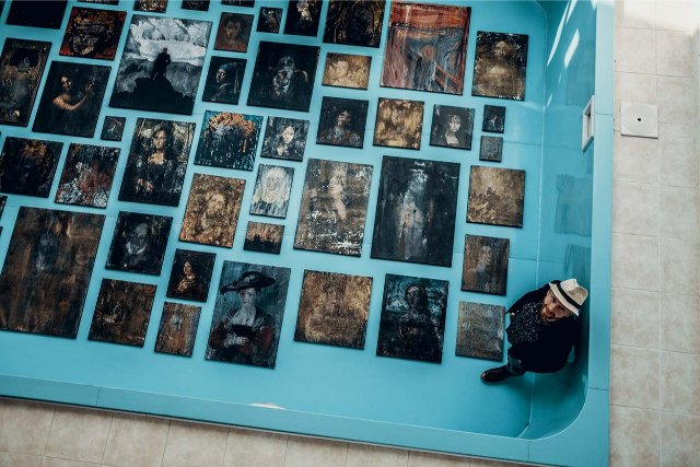 Kromě krajinných motivů se do Patrikovi tvorby kontinuálně vrací i portrétní tendence. | Foto: Ondřej Kosík