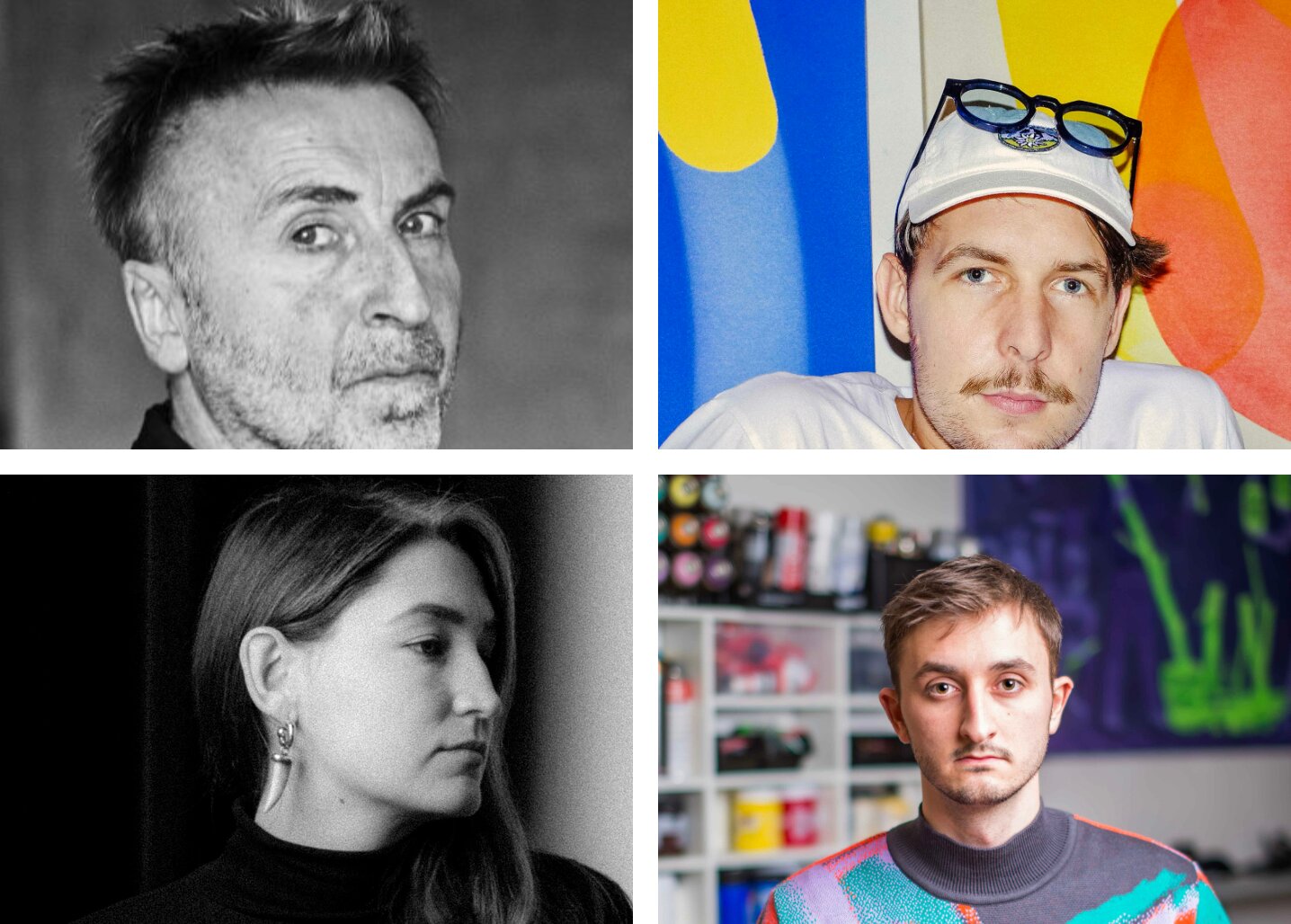 Nově v&nbsp;kolekci! Jiří&nbsp;Petrbok, Petr&nbsp;Dejmek, Viktoriia&nbsp;Tymonova a&nbsp;Stanislav&nbsp;Ondruš