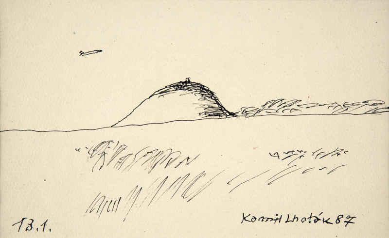 Lhoták Kamil - Hora Říp