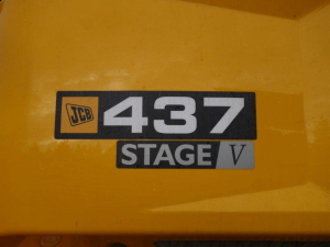KLOUBOVÝ ČELNÍ NAKLADAČ JCB 437ZX