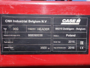 OBILNÍ LIŠTA CASE III 30 G + TRANSPORTNÍ VOZÍK