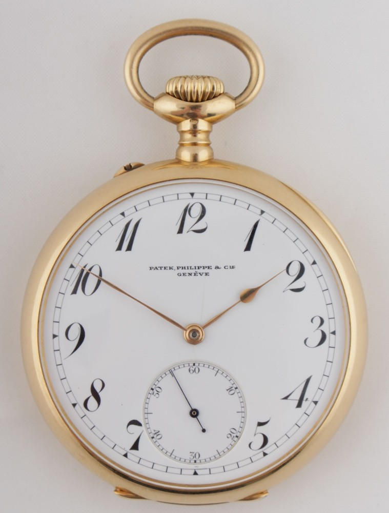 Zlaté kapesní hodinky Patek Philippe