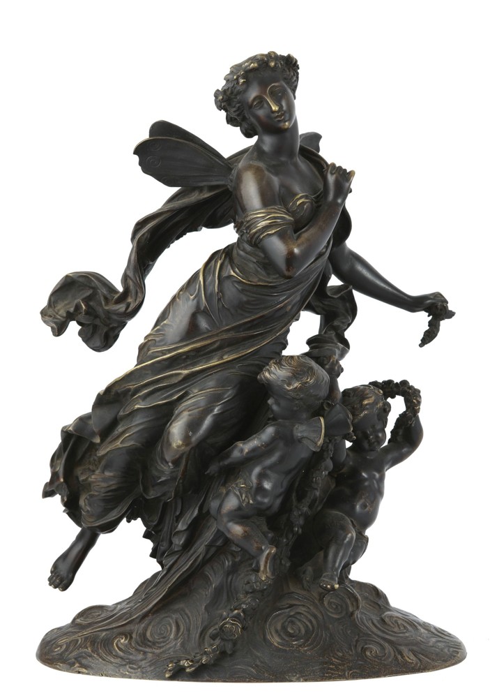 Bronzová plastika - Moreau Mathurin (1822-1912)