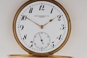 Zlaté kapesní hodinky Patek Philippe