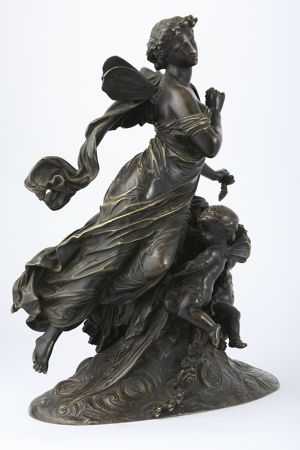 Bronzová plastika - Moreau Mathurin (1822-1912)