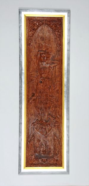 Alfons Mucha - čtyřdílné dekorativní panó