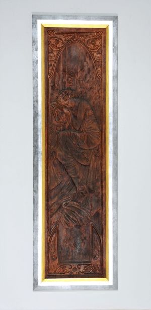 Alfons Mucha - čtyřdílné dekorativní panó