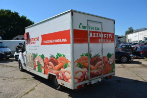 RENAULT MASTER-POJÍZDNÁ PRODEJNA