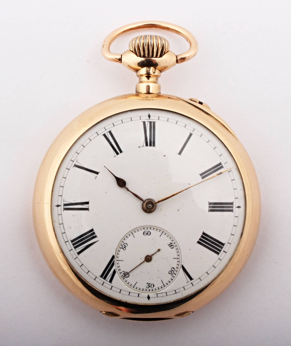 Zlaté kapesní hodinky IWC Schaffhausen