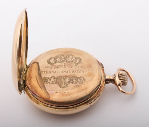 Zlaté kapesní hodinky IWC Schaffhausen