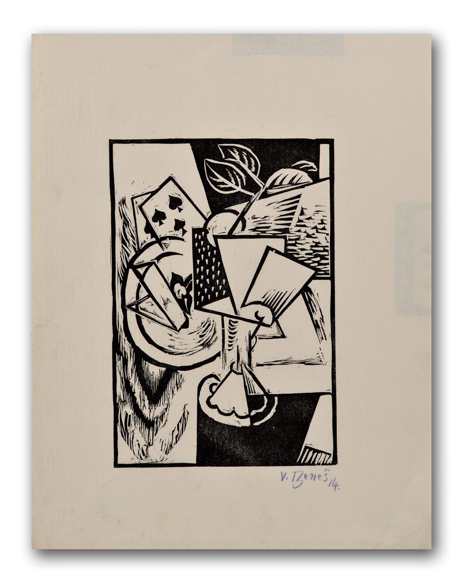 Beneš Vincenc | Zátiší s kartami