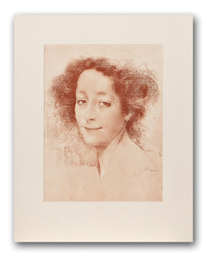 Lucien Lévy-Dhurmer | Belle d’antan