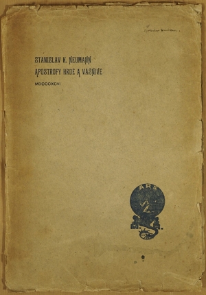 Neumann, Stanislav Kostka. Apostrofy hrdé a vášnivé (podpis)