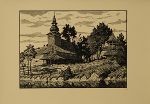 Řeřicha, Josef. Dřevěné kostely v oblasti Karpat