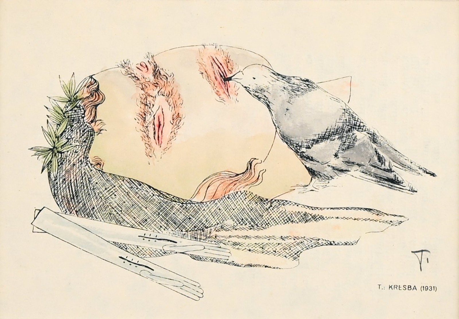 MARIE ČERMÍNOVÁ - TOYEN 1902 - 1980 - ILUSTRACE