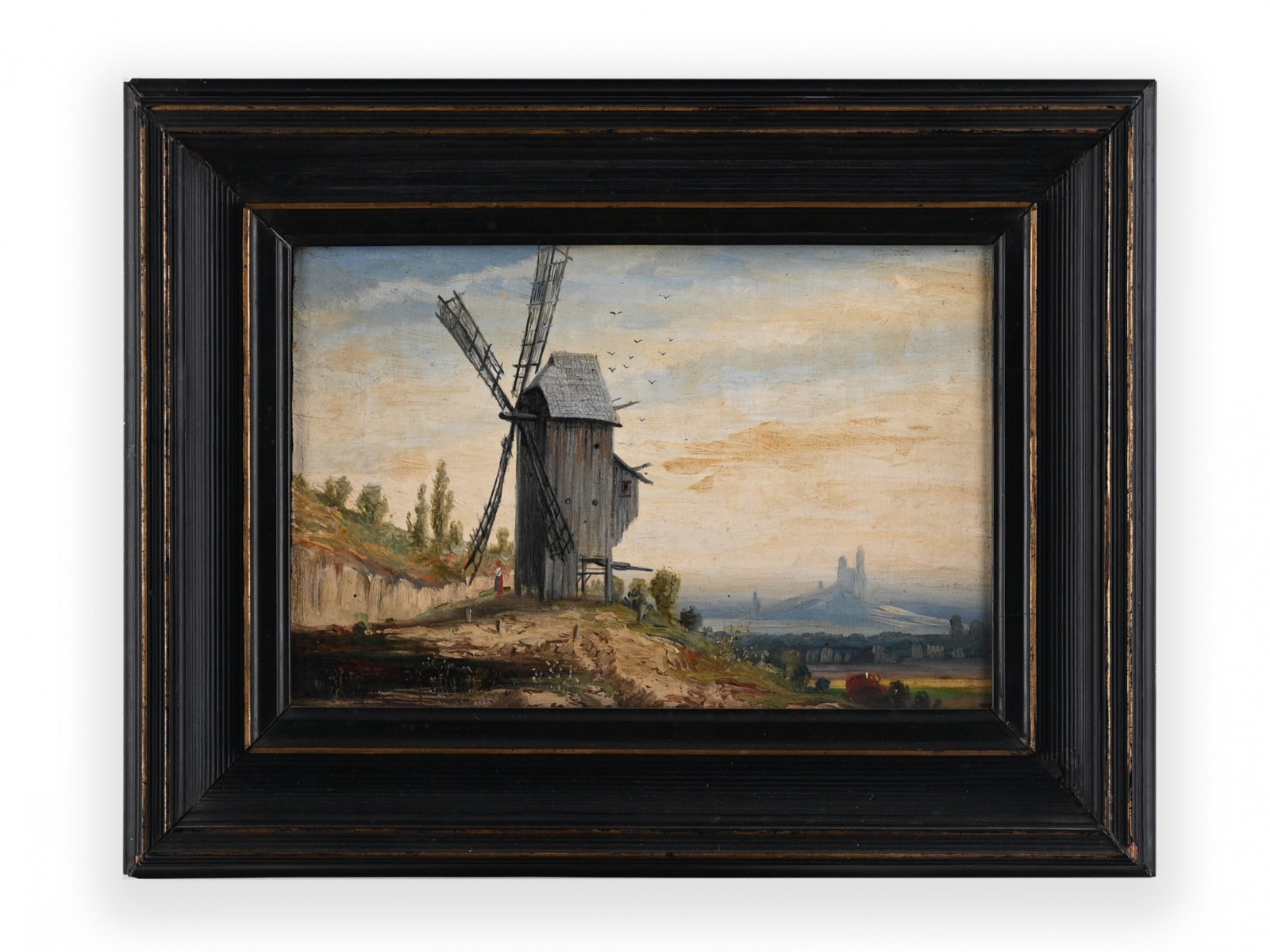 ANTONÍN WALDHAUSER 1835 - 1913 - VĚTRNÝ MLÝN