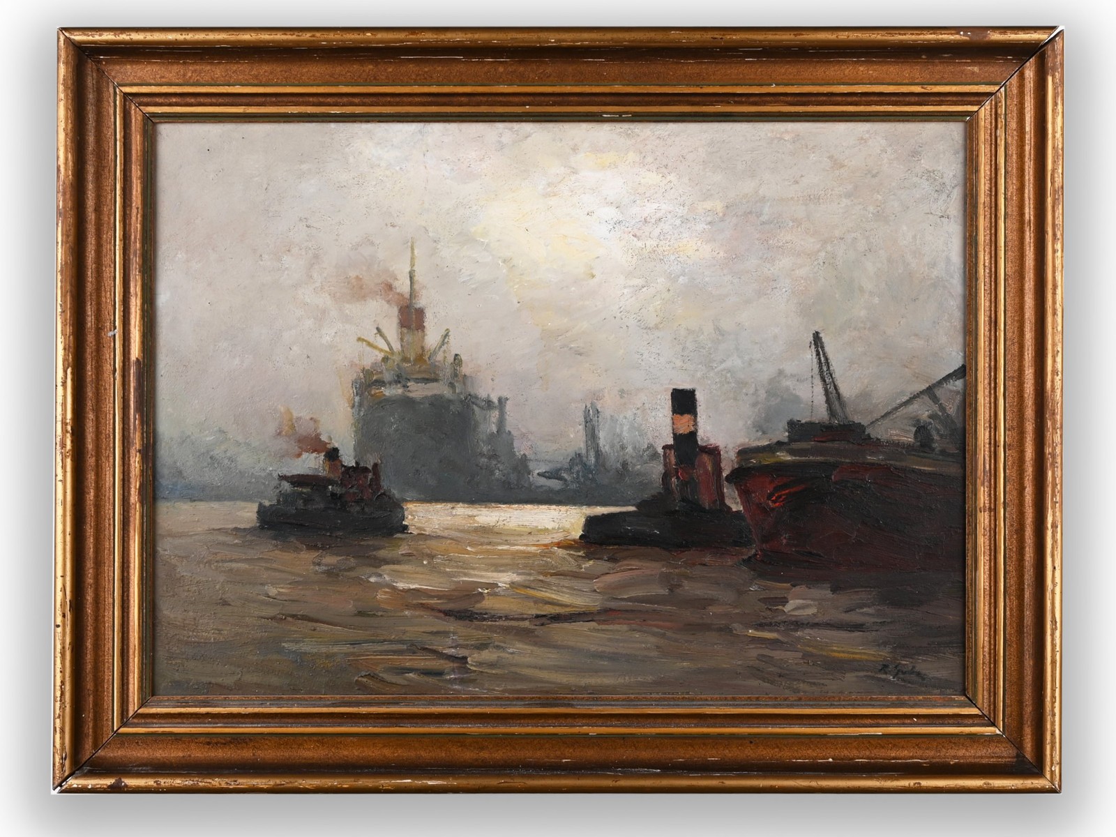 RUDOLF ANTON GUBA 1884 - 1950 - HAMBURK