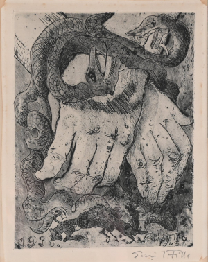 EMIL FILLA 1882 - 1953 - DESET RAN EGYPTSKÝCH