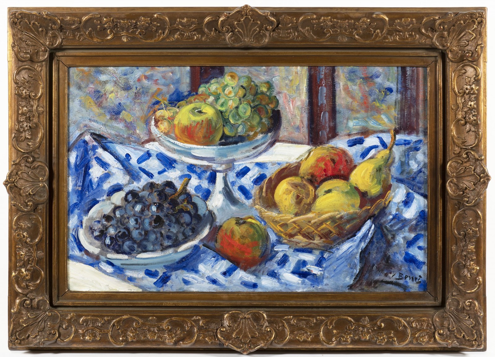 VINCENC BENEŠ 1883 - 1979 - ZÁTIŠÍ S OVOCEM
