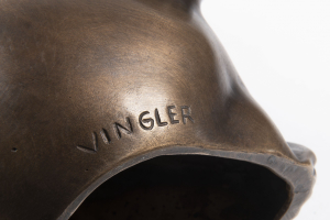 VINCENC VINGLER 1911 - 1981 - SEDÍCÍ OPIČKA