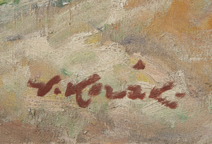 VÁCLAV KOZÁK 1889 - 1969 - STROMOVKA