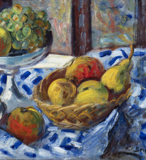 VINCENC BENEŠ 1883 - 1979 - ZÁTIŠÍ S OVOCEM