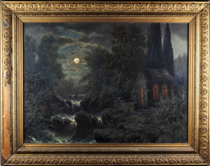 Alois Arnegger (1879 -1863) – Noční romantika !Velký formát!