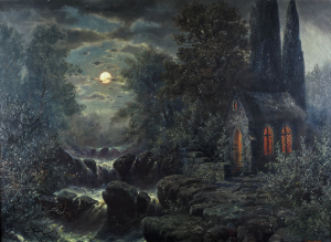 Alois Arnegger (1879 -1863) – Noční romantika !Velký formát!