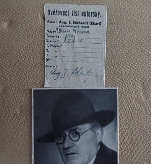 Josef Augustin Ekart (Eckhardt) (1879 - ?)  – U Blovic na Moravě