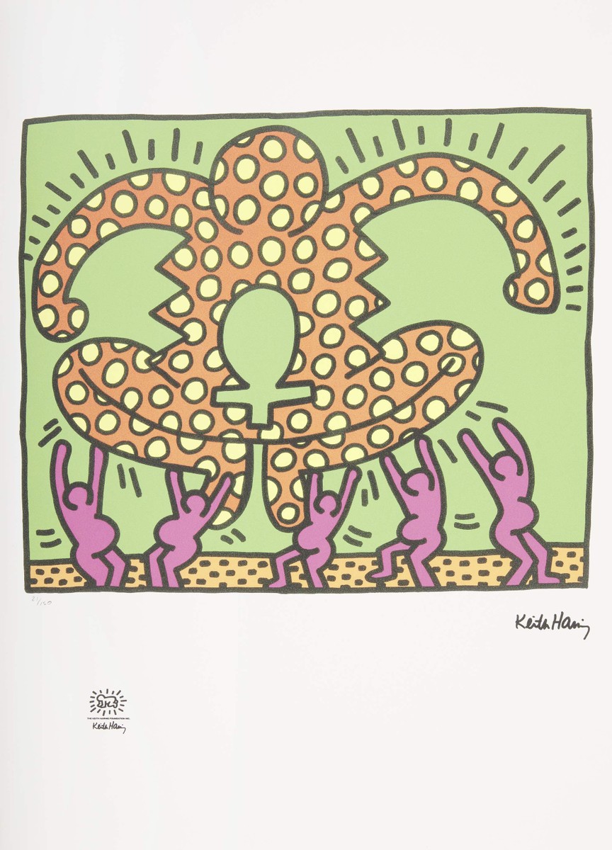 KEITH HARING (1958-1990): The Fertility suite