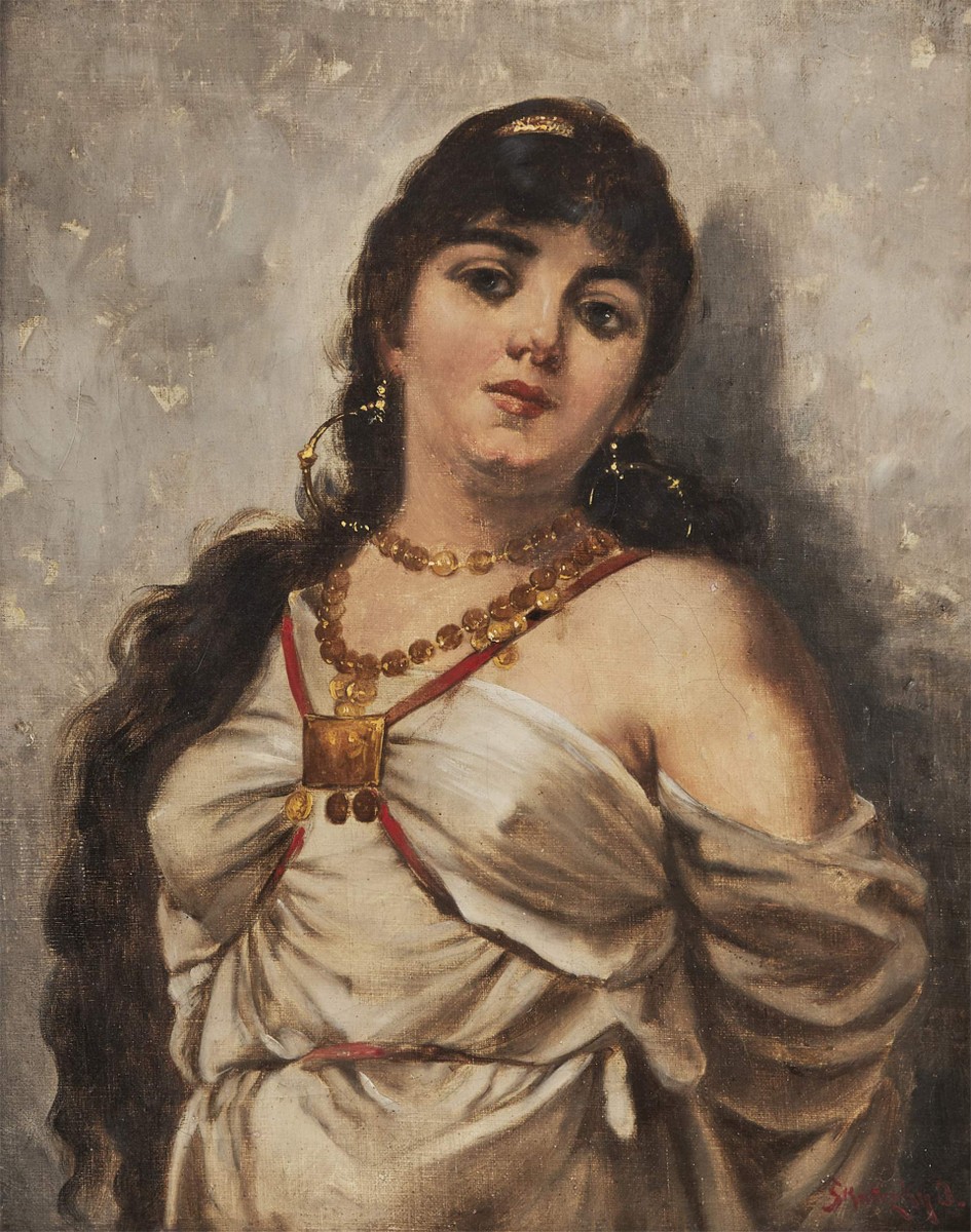 DOMINIK SKUTECKÝ (1849-1921): Benátčanka