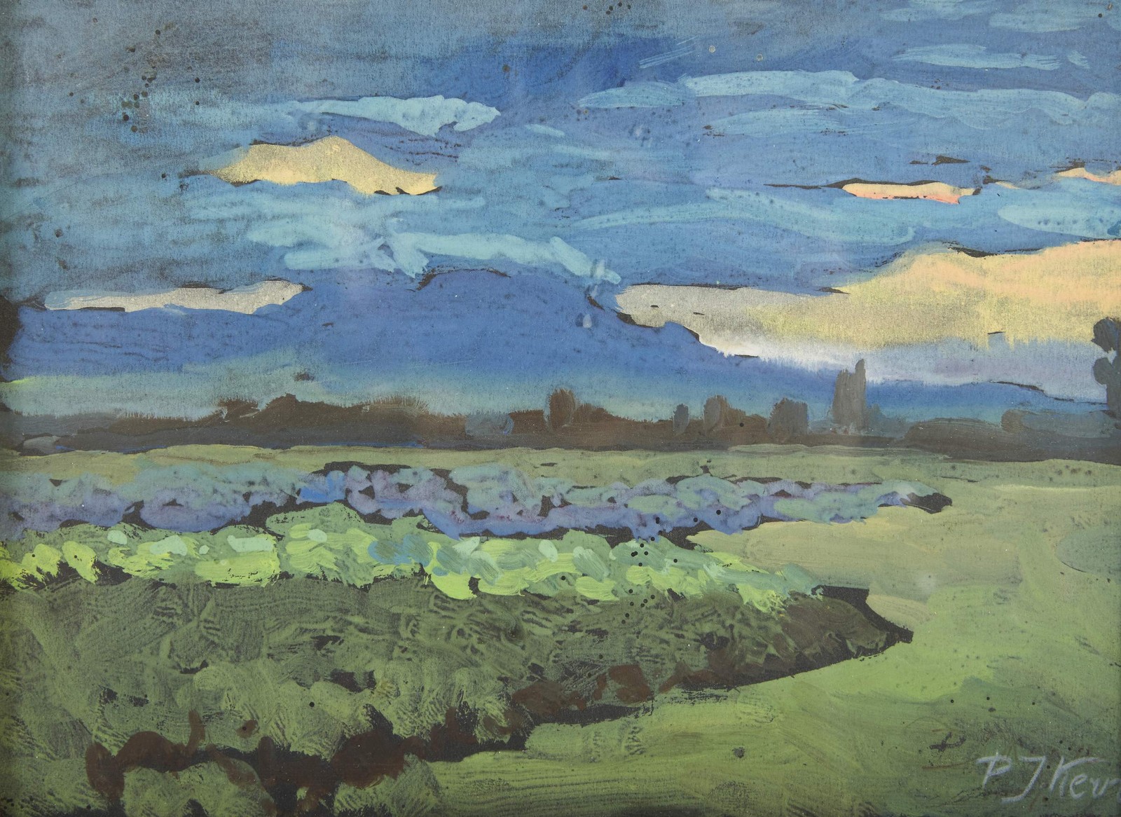 PETER JÚLIUS KERN (1881-1963): Krajina