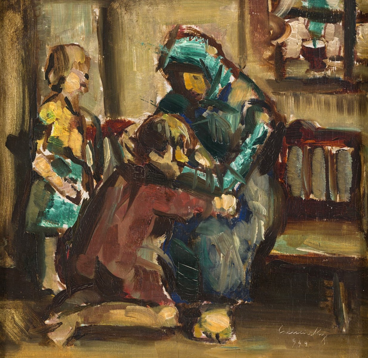 LADISLAV ČEMICKÝ (1909-2000): Lúčenie