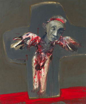 MAREK ORMANDÍK (1968): Na kríži (veľký formát)