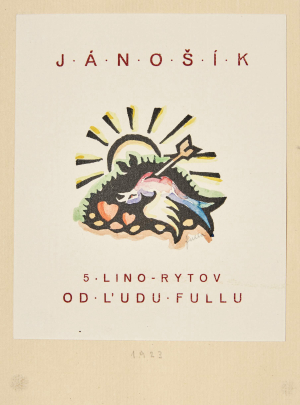 ĽUDOVÍT FULLA  (1902-1980): Jánošík (súbor 6 linorytov)