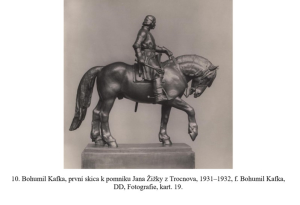 Bohumil Kafka - Jezdecká socha Jana Žižky