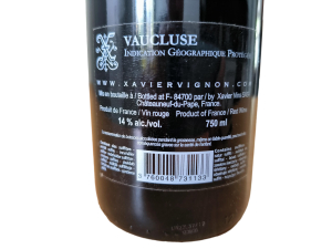 Xavier Vignon - IGP Vaucluse Rouge
