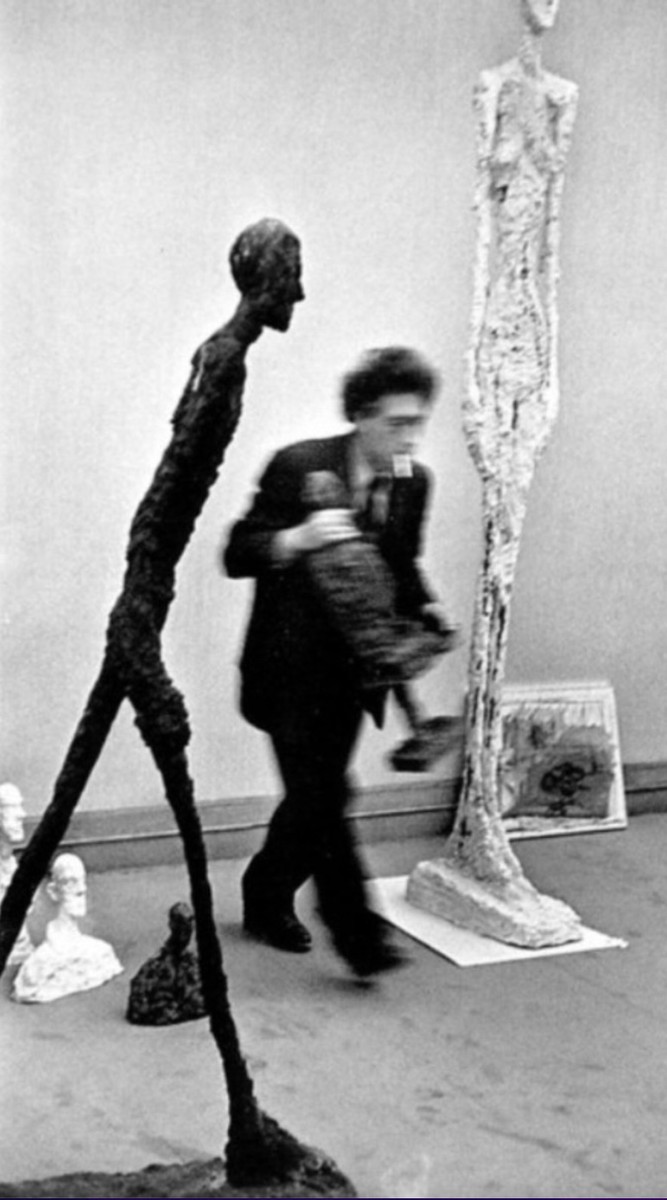 Alberto Giacometti (1901-1966) - Kráčející muž