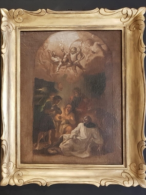 Anton Raphael Mengs (1728-1779) - Nanebevzetí Svatého Dominika 