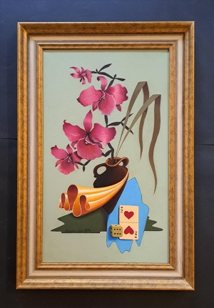 Libor Vojkůvka (1947-2018) - Orchidej a srdcová dvojka