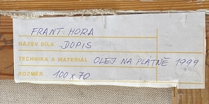 František Hora (1913-2004) - Dopis