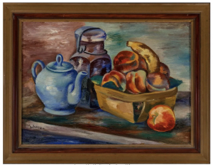 Jan Matulka (1890-1972) - Zátiší s ovocem