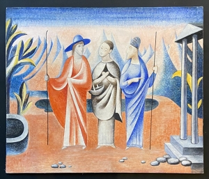 Jan Zrzavý (1890-1977) - Poutníci do Emauz