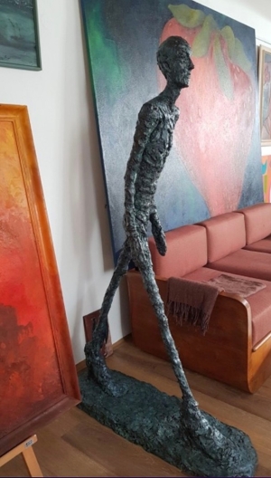 Alberto Giacometti (1901-1966) - Kráčející muž