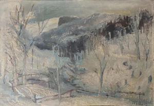 Jan Václav Sládek (1909-1992) - Zimní krajina