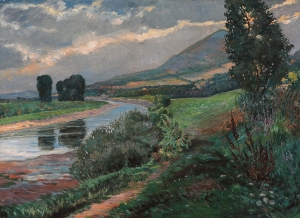 Josef Král - Berounka u Týřovic