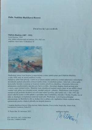 Oldřich Blažíček - Žně