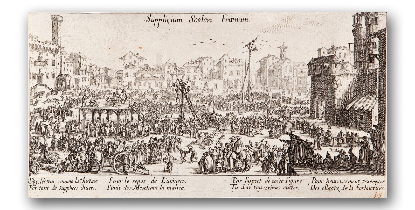 Callot Jacques | Supplicium Sceleri Froenum