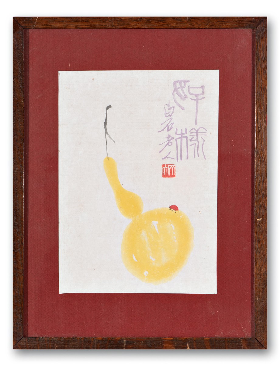 Qi Baishi 齊白石 | Beruška a dýně